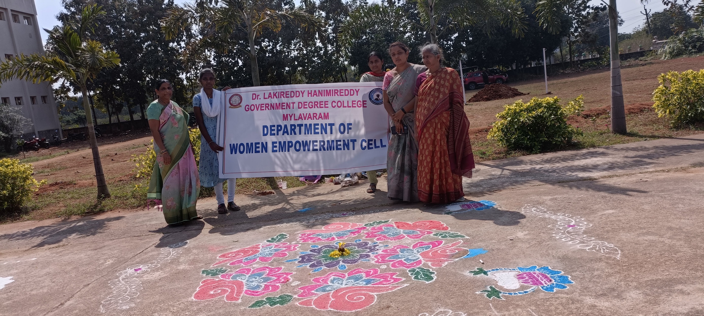 Participation in Rangoli