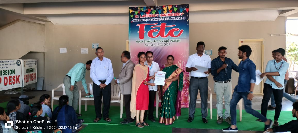Participated in Fete, Food stalls, Art and Craft market