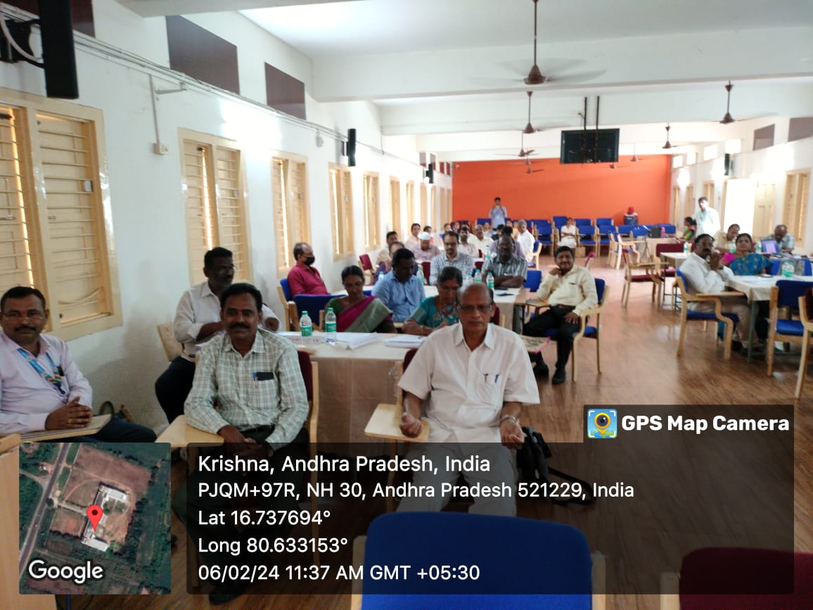 Participated in Krishna University Boards of Studies Meeting on 6-2-2024