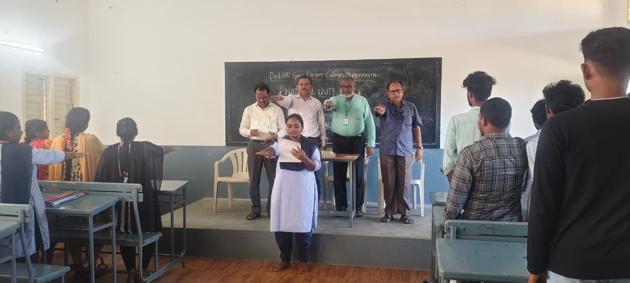 DEPT.S OF POLITICAL SCIENCE AND HISTORY EKTA DIVAS OBSERVED ON 31-10-2025