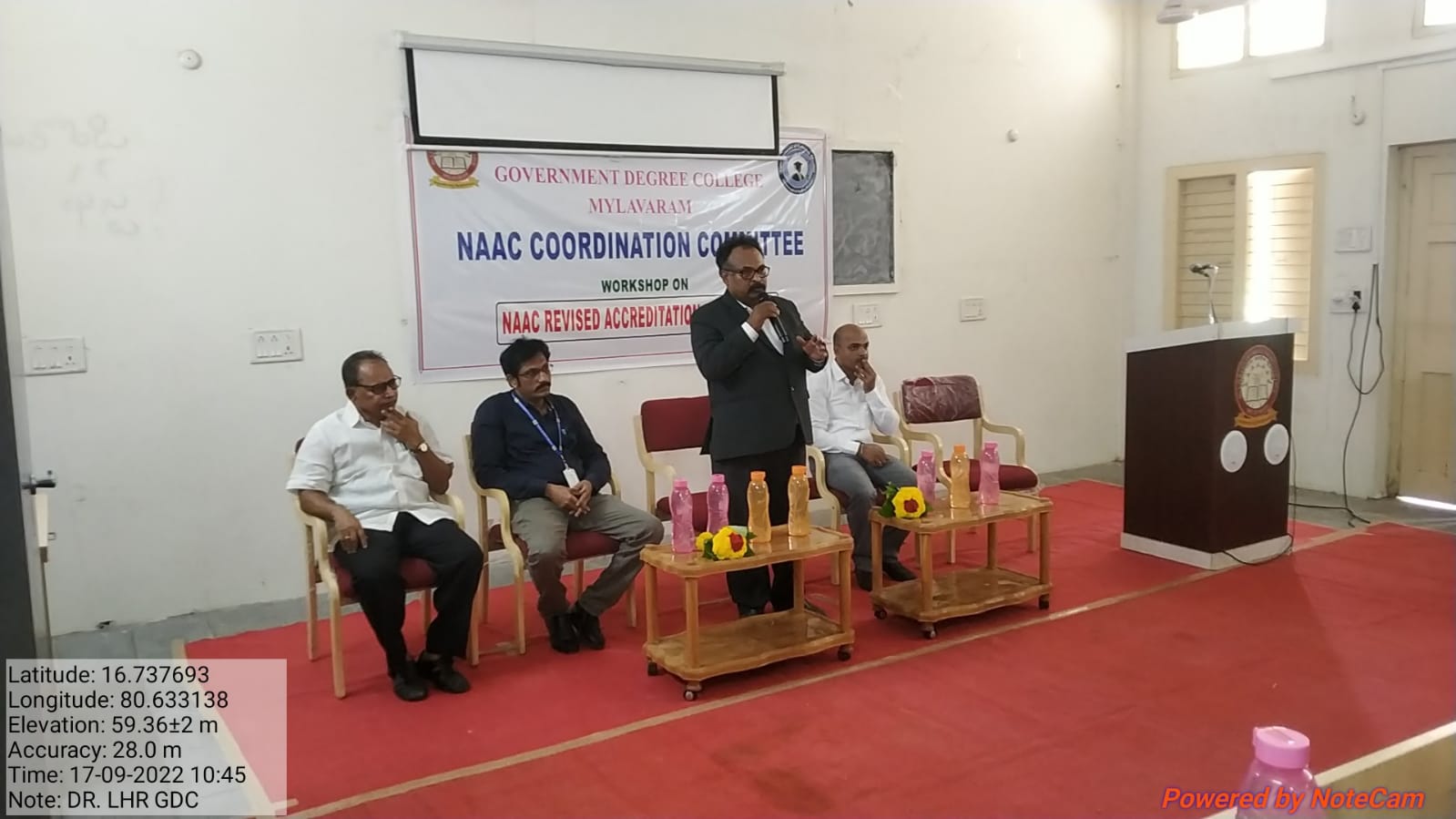 WORKSHOP ON NAAC REVISED ACCREDITATION FRAMEWORK in Blended Mode is conducted by NAAC Coordination Committee of the college. Prof. B. Ramesh Reddy and Prof. KRL Prasad of Lakireddy Bali Reddy College of Engineering participated as Resource Persons.