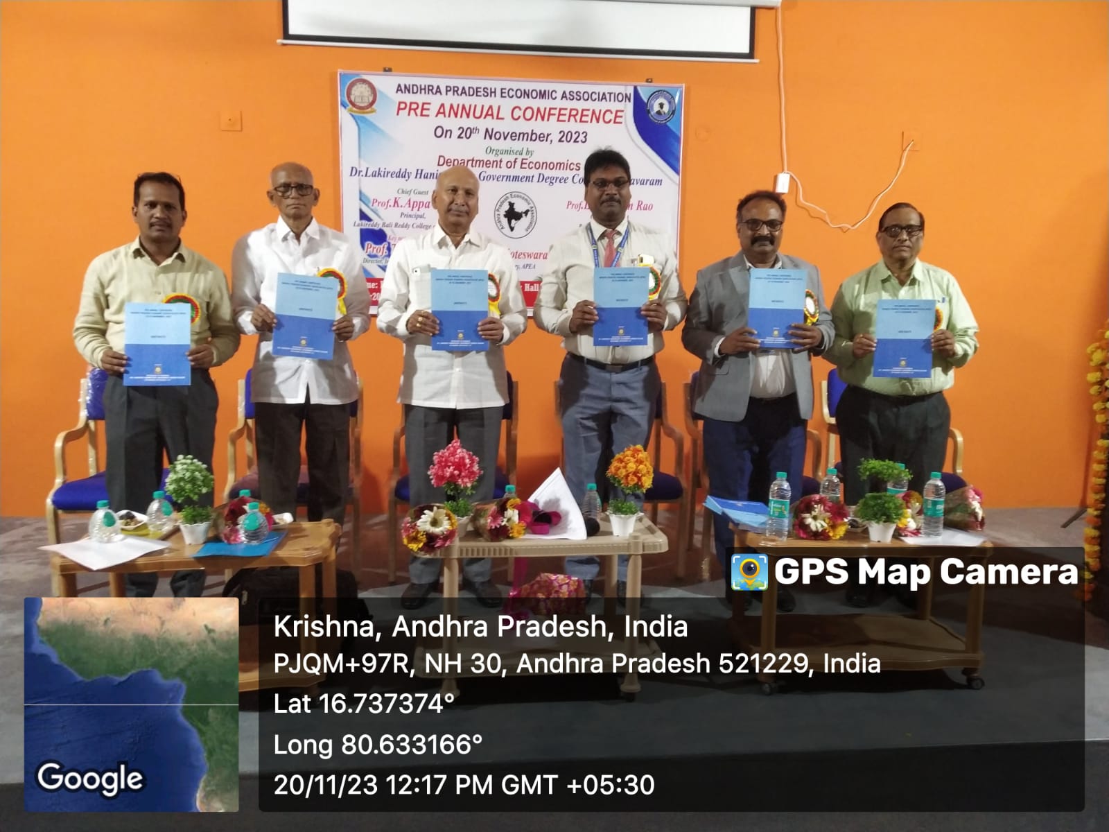 DEPT. OF ECONOMICS PRE-ANNUAL CONFERENCE OF AP ECONOMIC ASSOCIATION Theme: Economic Progress and Social Development