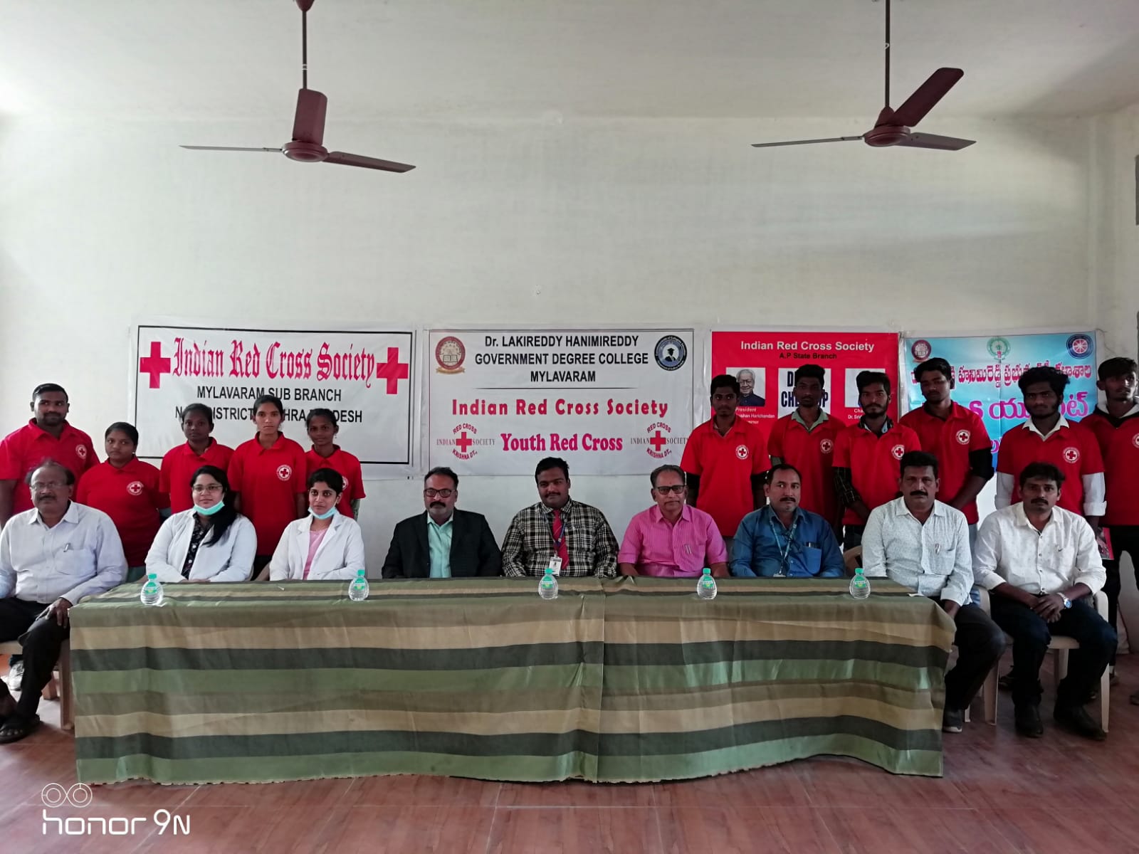 YOUTH RED CROSS FREE DENTAL CAMP YRC unit of our college conducted 'Free Dental Checkup Camp' today in association with Indian Red Cross Society, Mylavaram and Dr. Sridhar Dental Health Foundation. 348 students got oral checkup. Students with denta