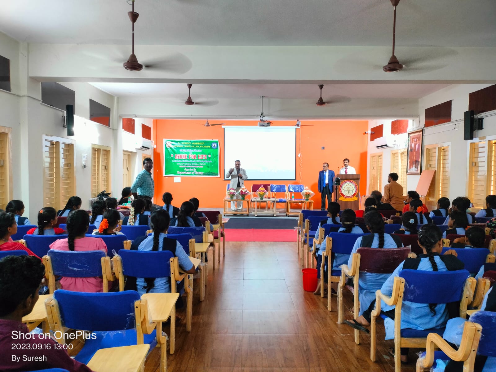 NATIONAL SEMINAR ON "OZONE FOR LIFE"