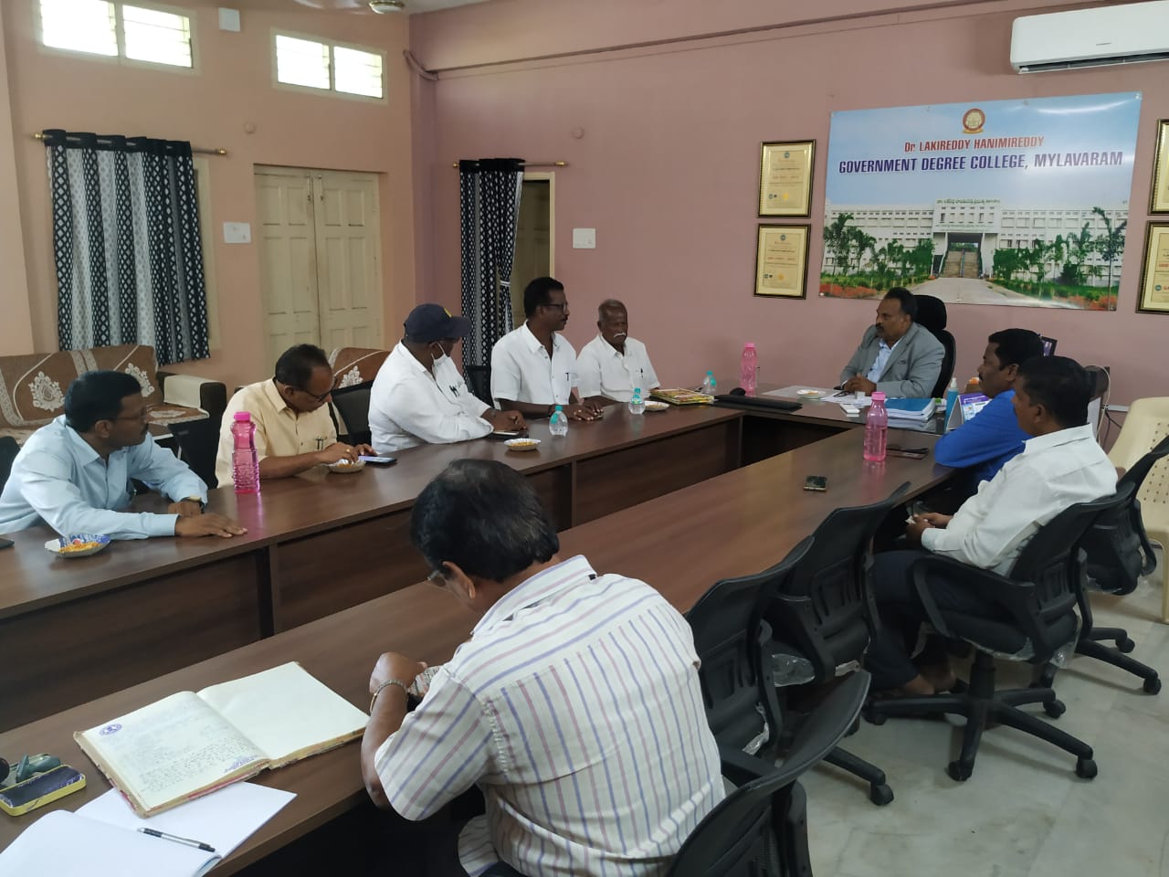Dr. Lakireddy Hanimireddy Govt. Degree College Mylavaram Respected Sir, Today CPDC of the college met and discussed various developments in the college. The CPDC unanimously resolved to introduce revised CPDC Fee from the ensuing academic year 2022