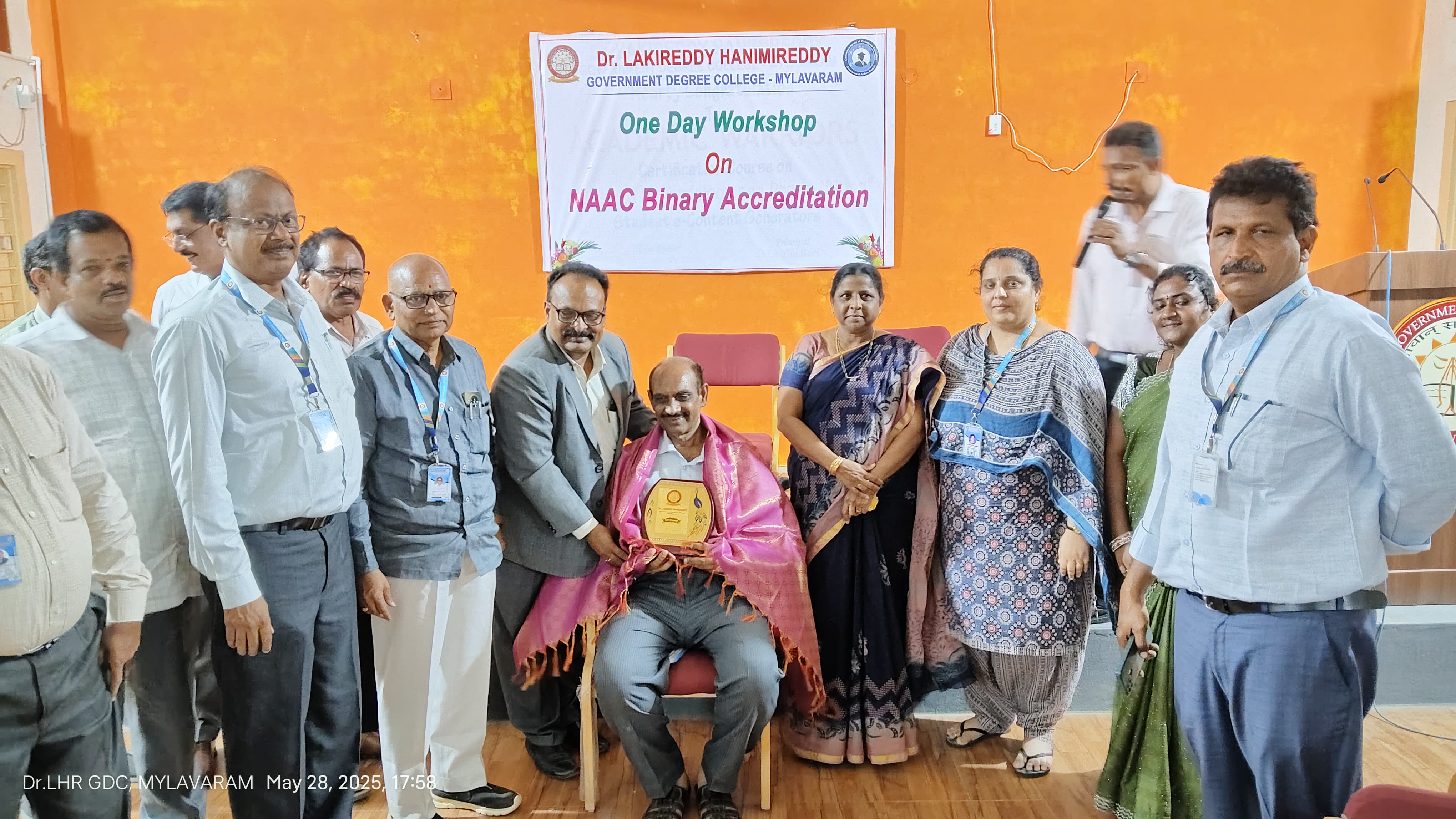 ONE DAY WORKSHOP ON NAAC BINARY ACCREDITATION