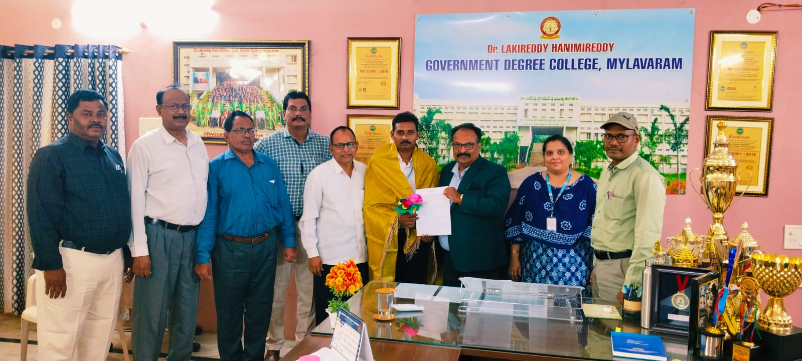 3 PATENTS AWARDED TO Dr. J. RAMUDU