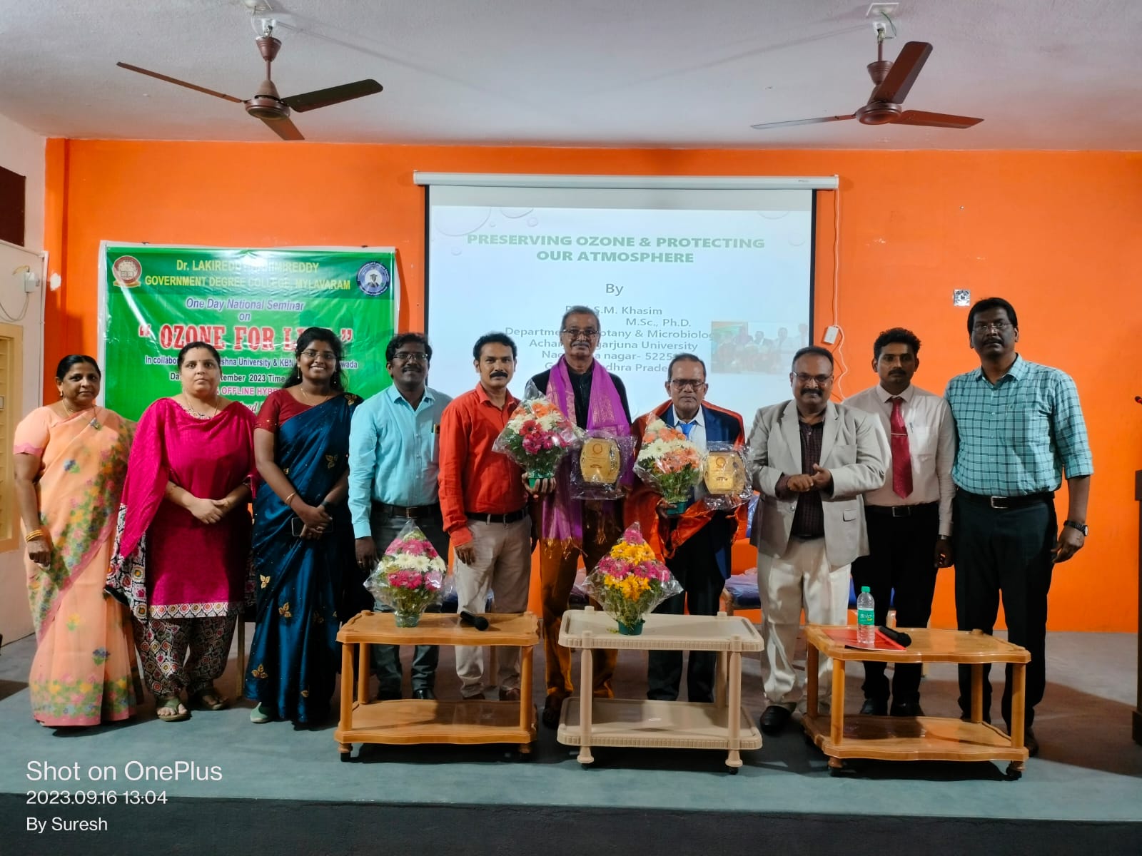 NATIONAL SEMINAR ON "OZONE FOR LIFE"