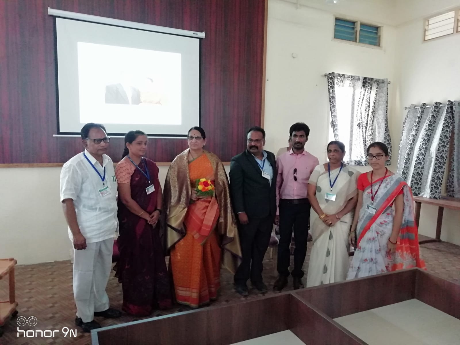 INAUGURATION OF DIGITAL LIBRARY "Smt. Vijayalakshmi Knowledge Resource Centre", the Digital Library of the college is inaugurated by Smt. Lakireddy Vijayalakshmi garu, wife of Dr. Lakireddy Hanimireddy. She donated Rs. 18 lakhs worth of computers